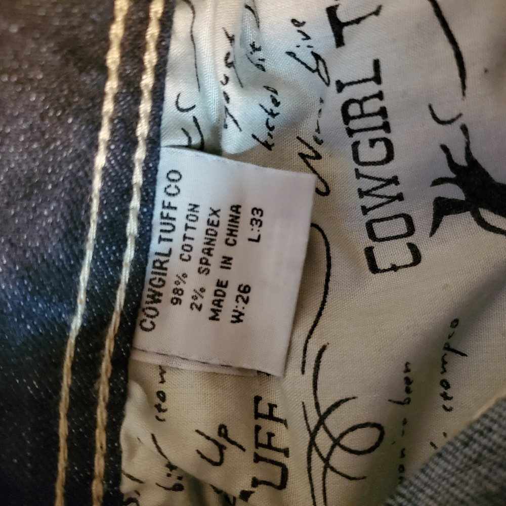 Cowgirl Tuff "Golden" jeans - Picture 3 of 7